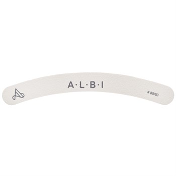 Пилка ALBI бумеранг белая 80/80 - фото 7892