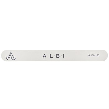 Пилка ALBI прямая белая 150/180 - фото 7899
