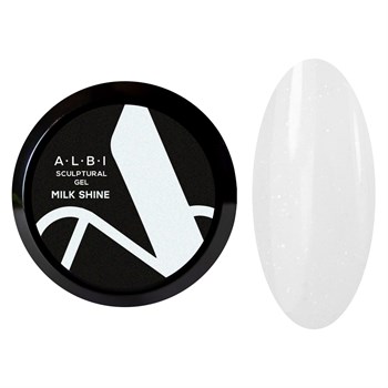 Гель скульптурный ALBI Shine Milk, 15мл - фото 8026