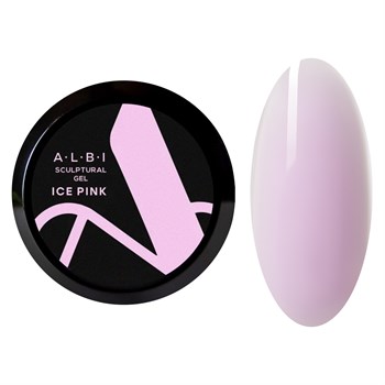 Гель скульптурный ALBI Ice Pink, 15мл - фото 8178